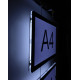Espositore luminoso LED formato A4 modello Tablet per agenzie immobiliari