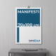 Manifesti 70x100 cm - Minimo 100 pz.
